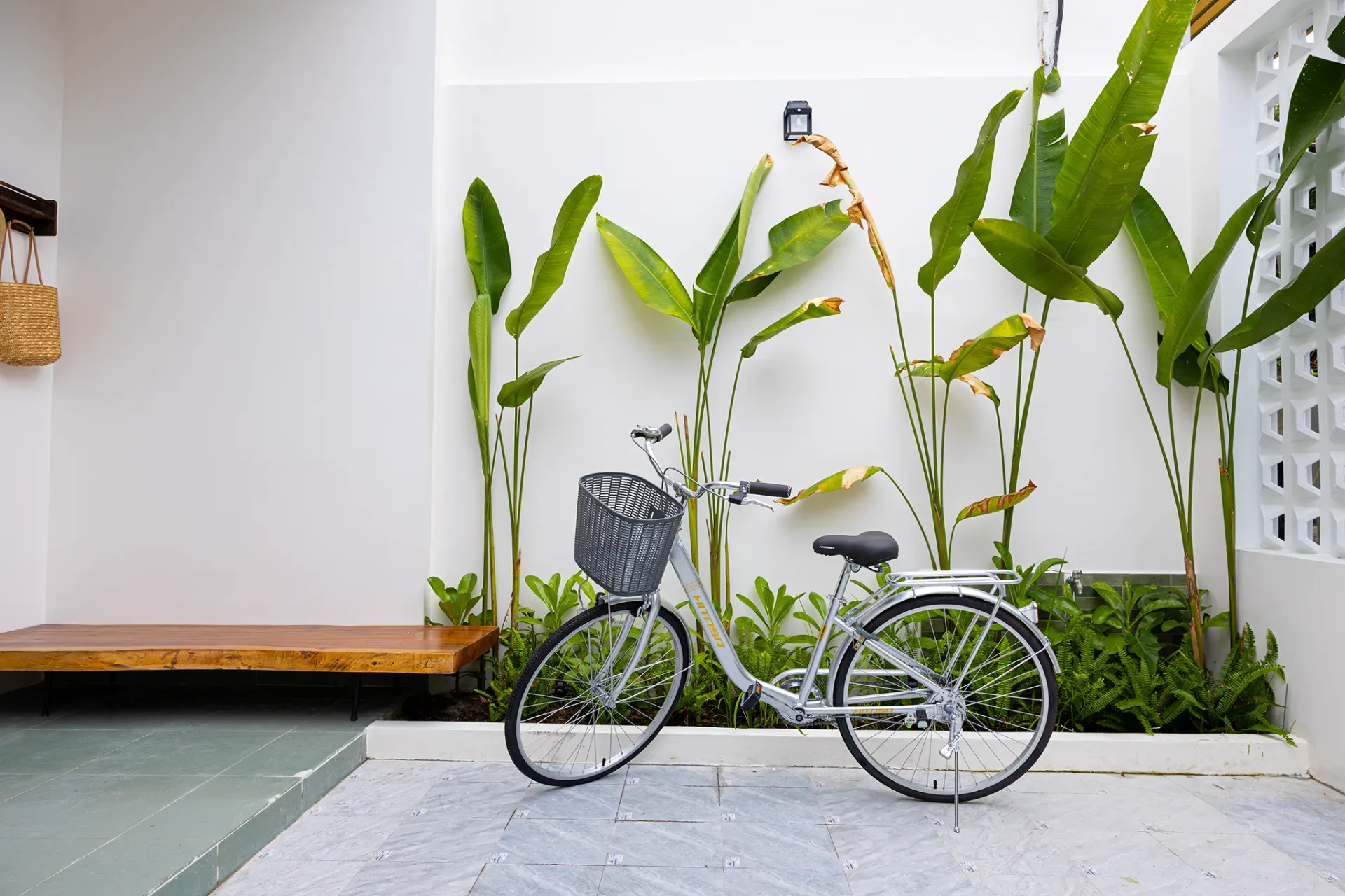 Garage / sân/ đường trước nhà